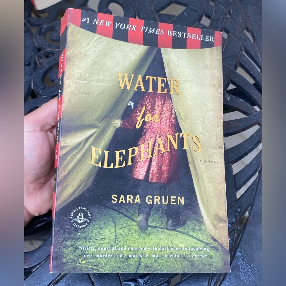 🪩 3/$20 Water for Elephants by Sara Gruen